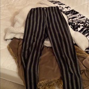 Brandy Melville Striped Pants